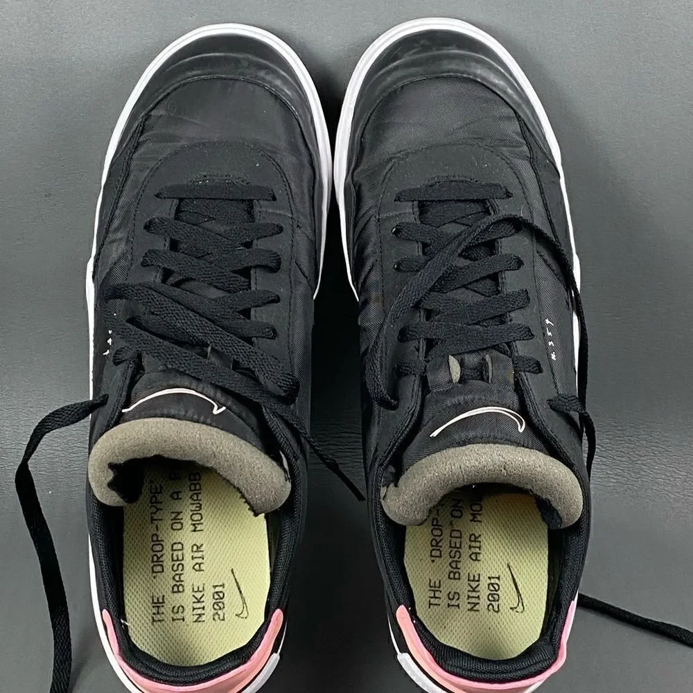 Nike Drop Type LX Black sneaker shoes mens size 12